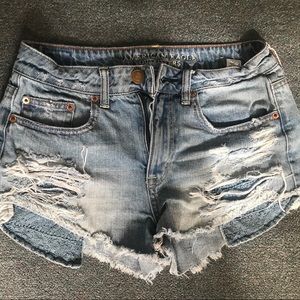 DENIM AMERICAN EAGLE SHORTS